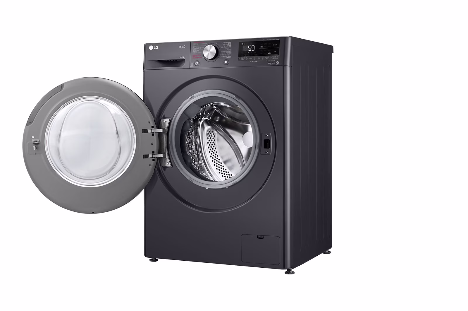 Máy giặt sấy lồng ngang LG AI DD™ Inverter 10kg màu đen FV1410D4M1 - Hình ảnh 11