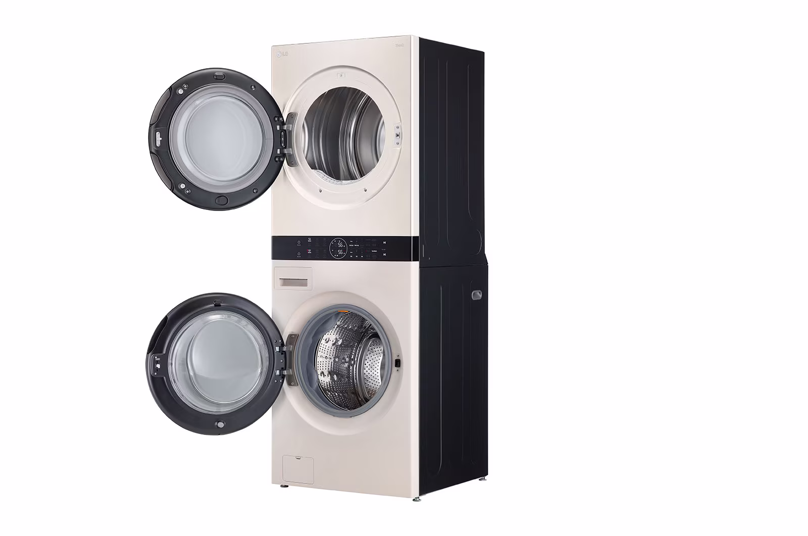 Tháp giặt sấy LG WashTower™ Giặt 14kg/ Sấy 10kg Màu be|WT1410NHE - Hình ảnh 12