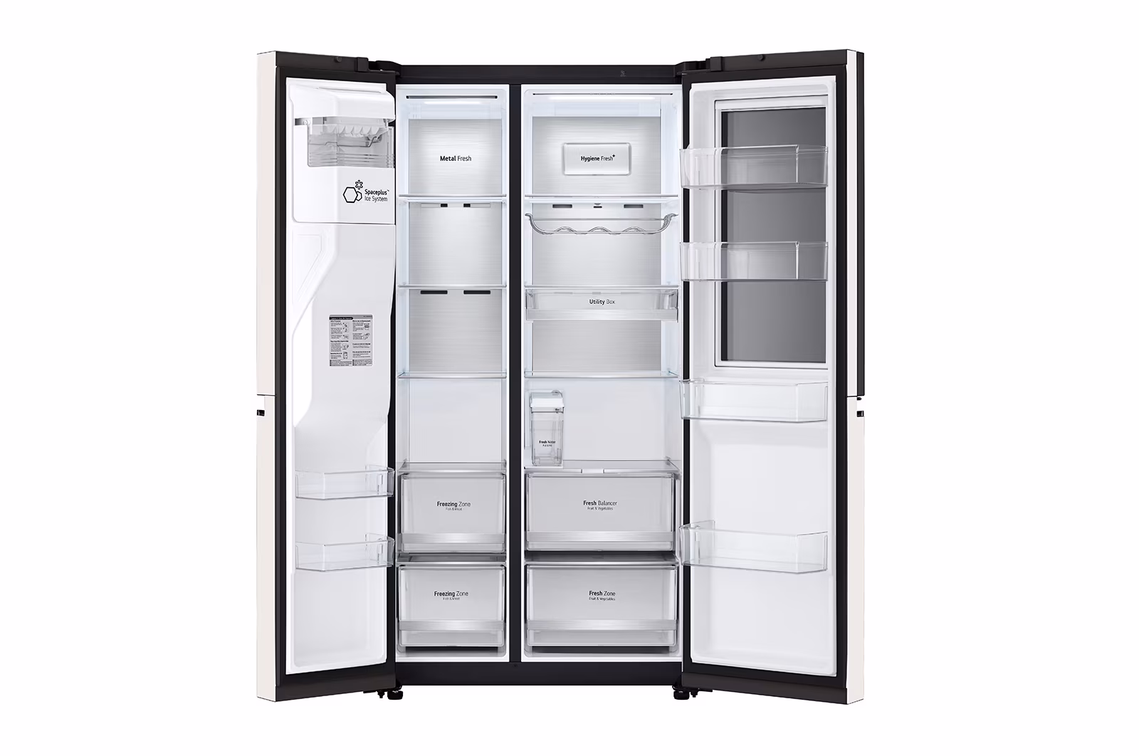 Tủ lạnh LG Instaview Door-in-door và ngăn lấy nước ngoài UV nano 635L màu be GR-X257BG - Hình ảnh 2