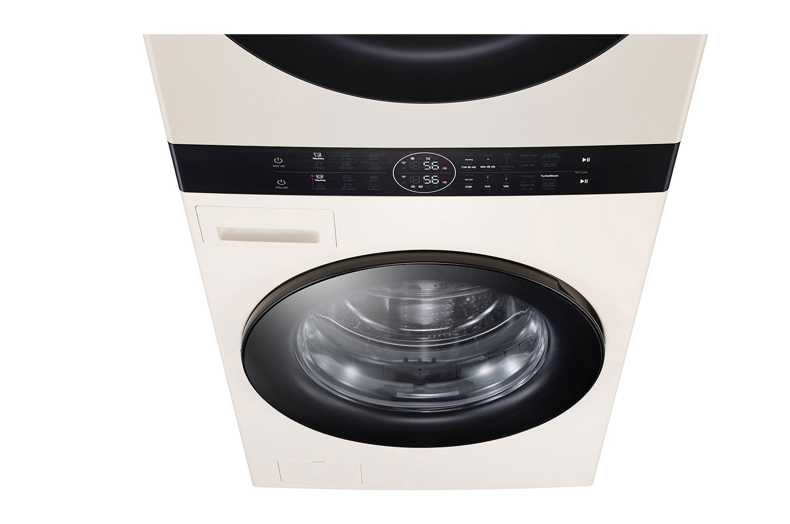 Tháp giặt sấy LG WashTower™ Giặt 14kg/ Sấy 10kg Màu be|WT1410NHE - Hình ảnh 8