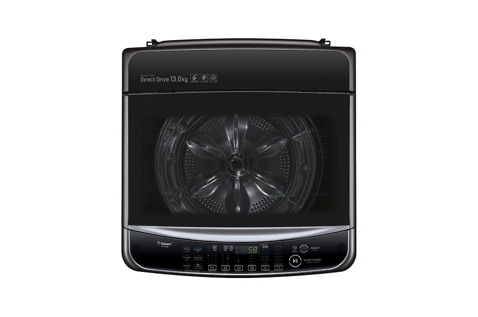 Máy giặt lồng đứng LG TurboWash3D™ Inverter 13kg màu đen | TH2113SSAK - Hình ảnh 3