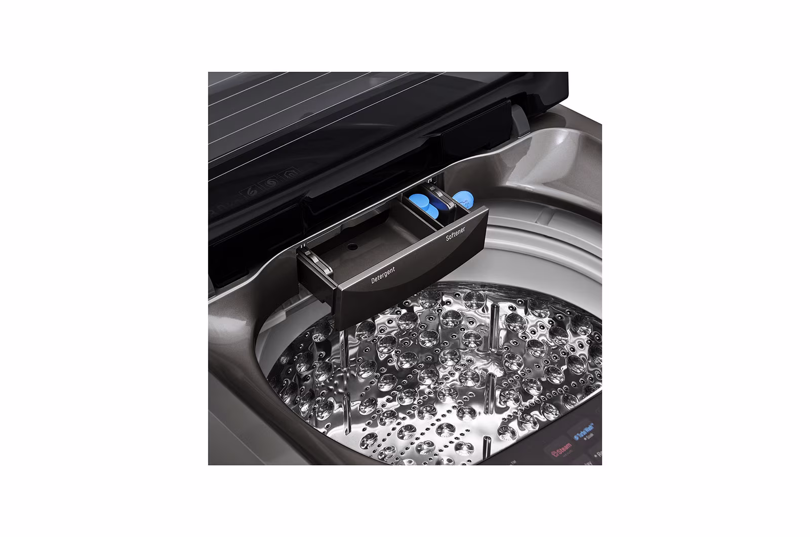 Máy giặt lồng đứng LG TurboWash3D™ Inverter 13kg màu đen | TH2113SSAK - Hình ảnh 7