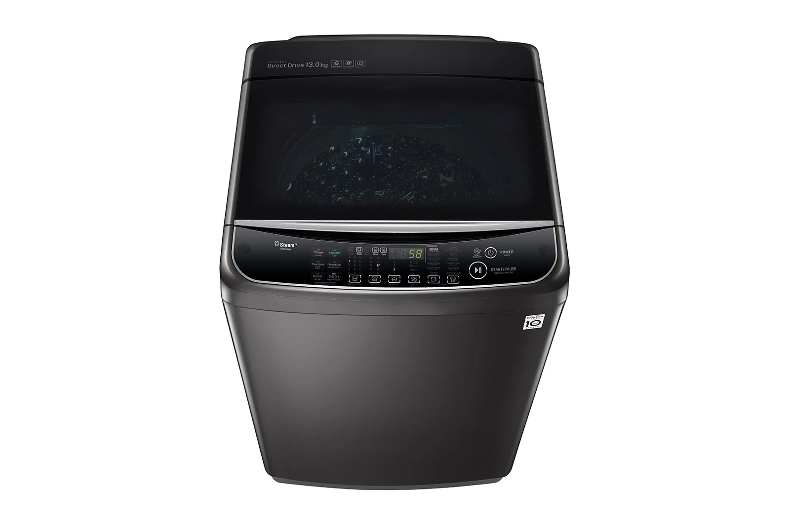 Máy giặt lồng đứng LG TurboWash3D™ Inverter 13kg màu đen | TH2113SSAK - Hình ảnh 9