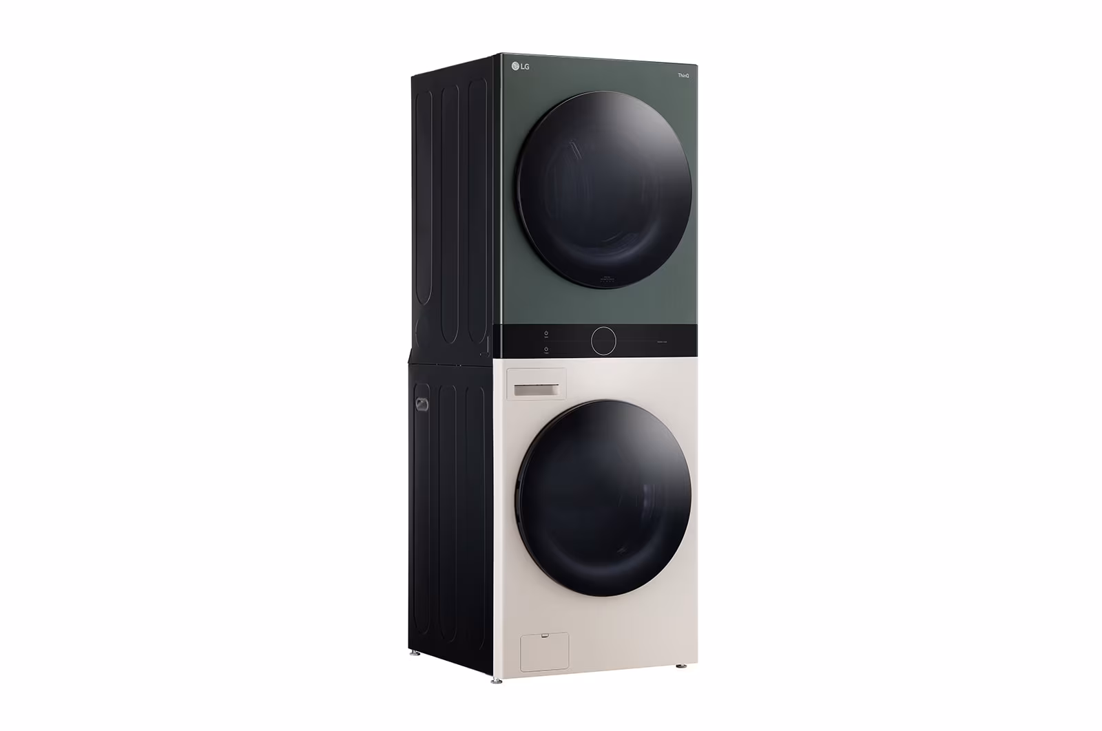 Tháp giặt sấy LG WashTower™ Giặt 25kg/Sấy 17kg xanh/be - WT2517NHEG - Hình ảnh 9