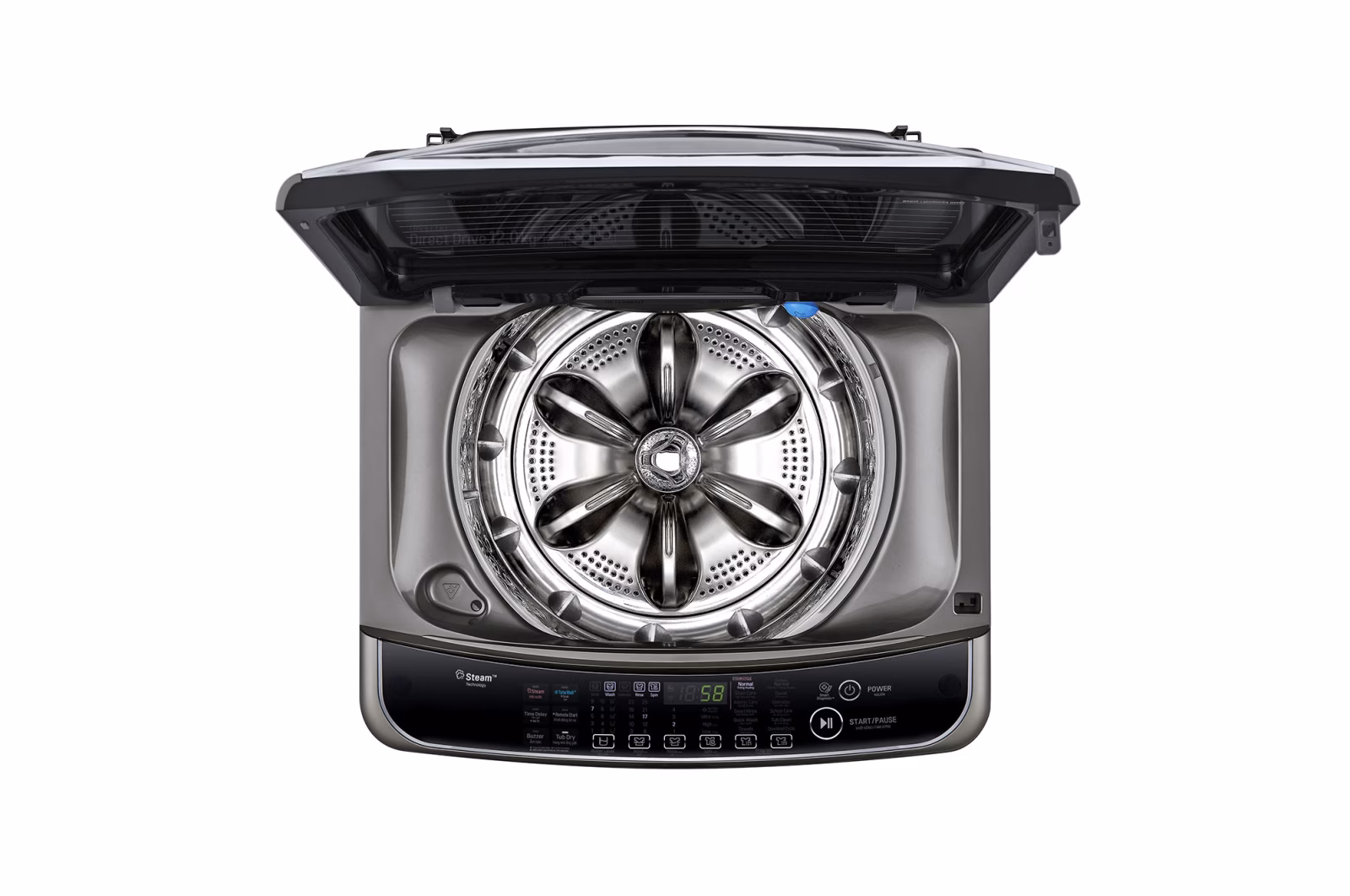 Máy giặt lồng đứng LG TurboWash3D™ Inverter 12kg màu bạc | TH2112SSAV - Hình ảnh 4