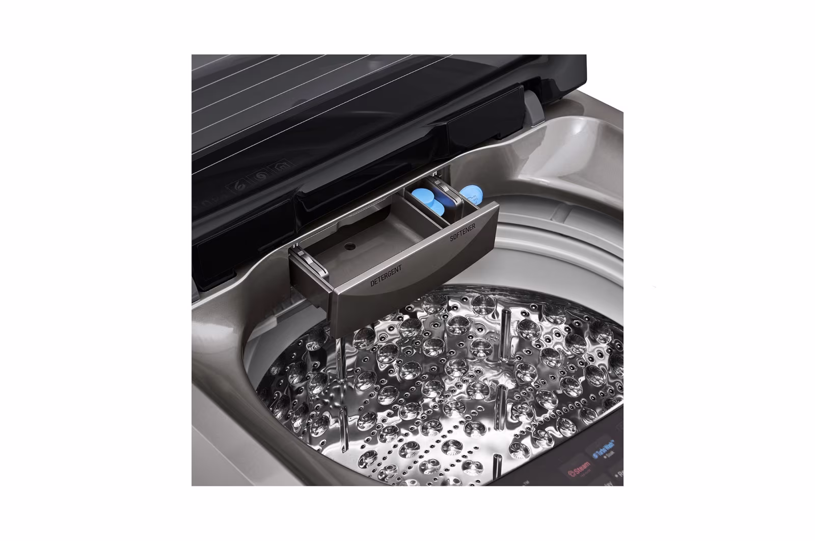 Máy giặt lồng đứng LG TurboWash3D™ Inverter 12kg màu bạc | TH2112SSAV - Hình ảnh 7