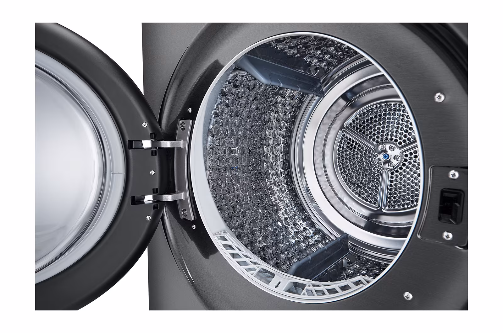 Tháp giặt sấy LG WashTower™ Giặt 14kg/ Sấy 10kg Màu đen|WT1410NHB - Hình ảnh 6