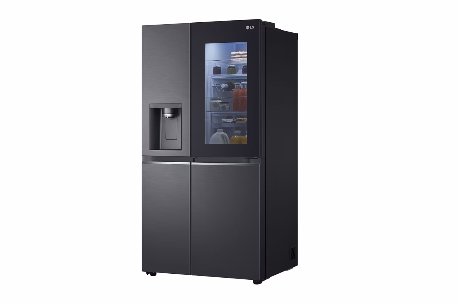 Tủ lạnh LG Instaview lấy nước ngoài UVnano 635L màu đen GR-X257MC - Hình ảnh 13