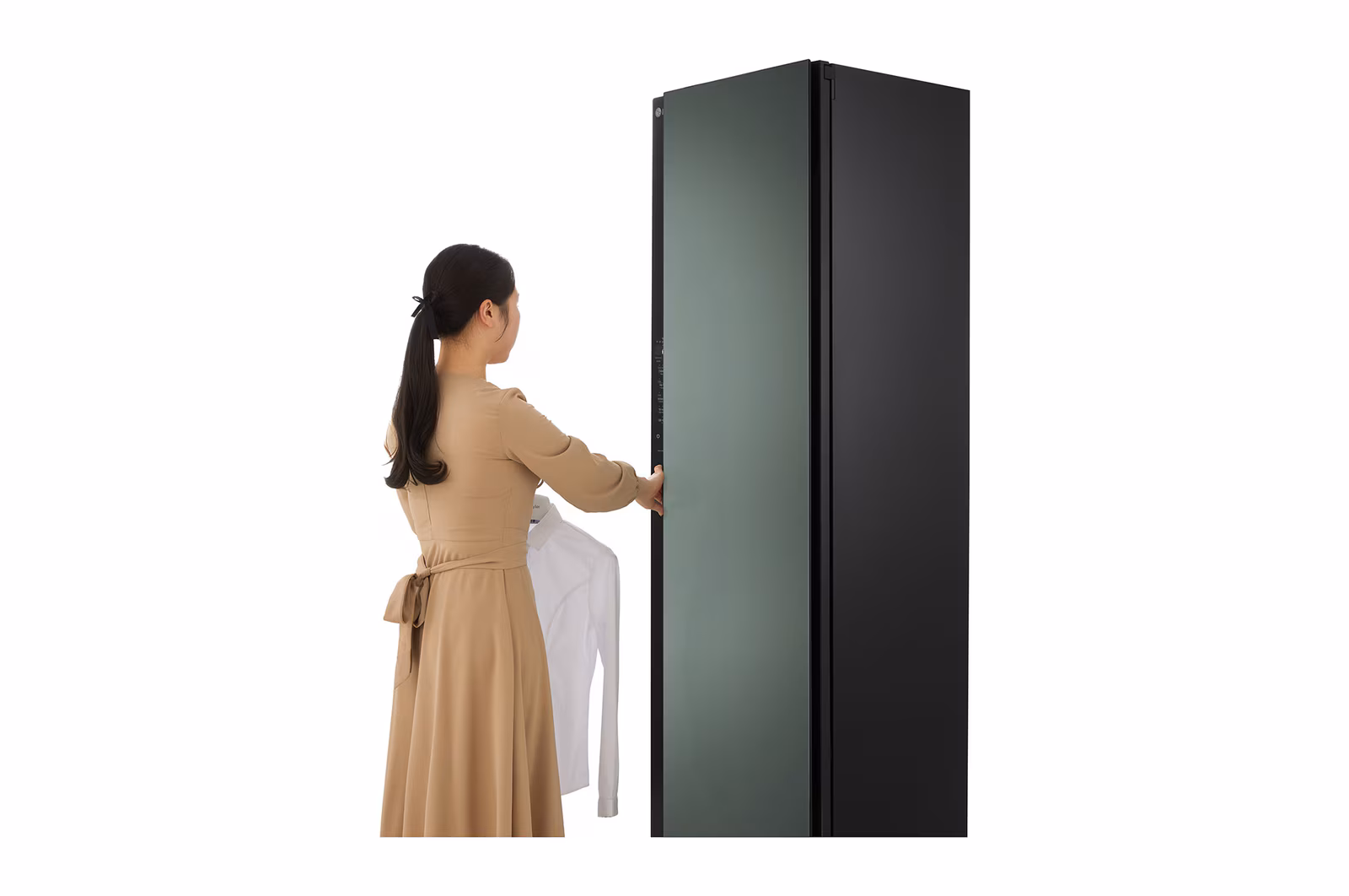 Tủ chăm sóc quần áo thông minh LG Styler 5 móc Màu xanh lá cây | SC5MNR4G - Hình ảnh 3