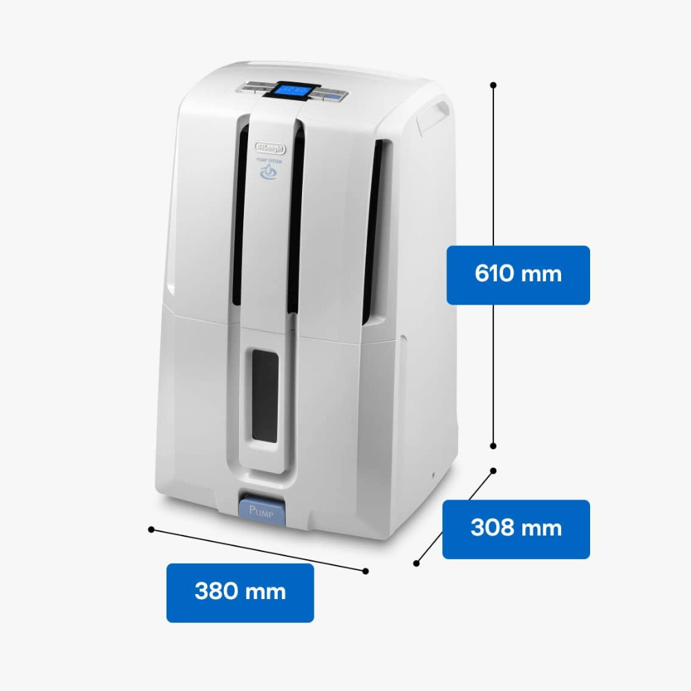 Máy hút ẩm Delonghi Ariadry Pump DD230P 30L - Hình ảnh 10