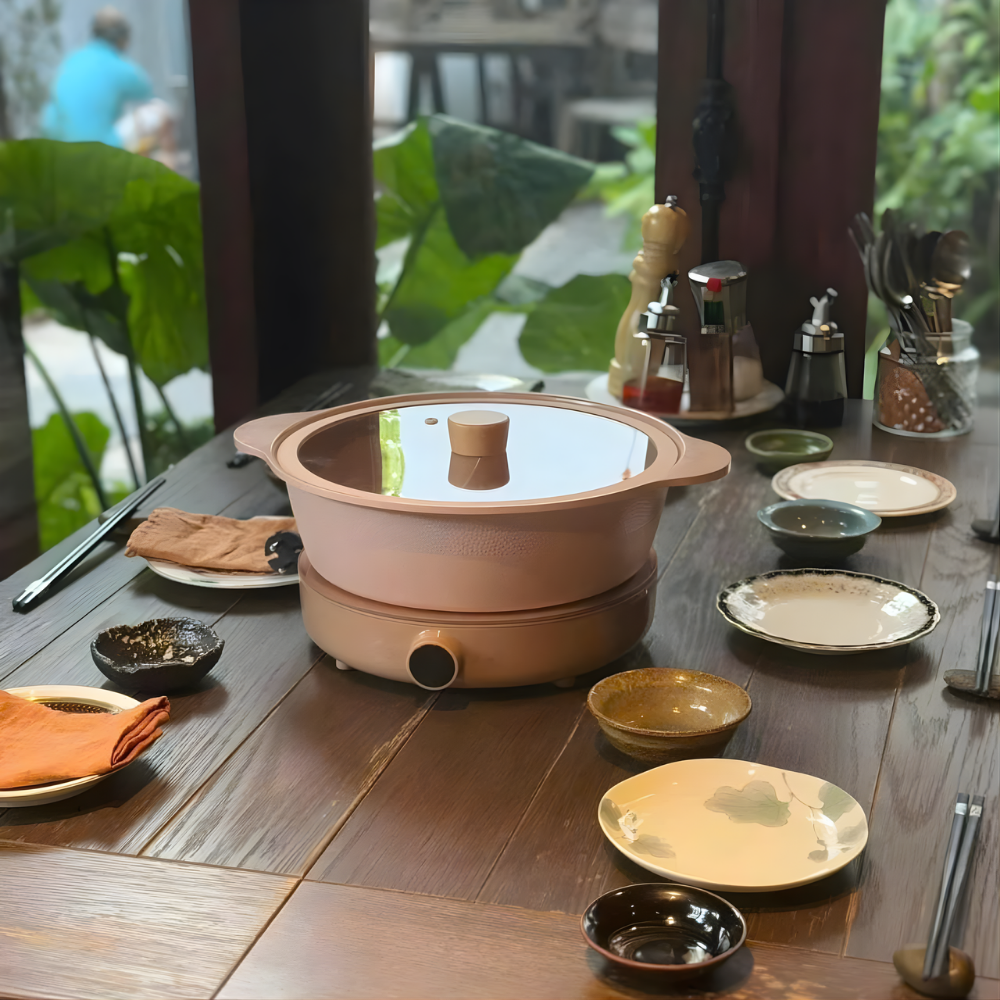 Nồi lẩu 2 ngăn 2Lock - Hình ảnh 4