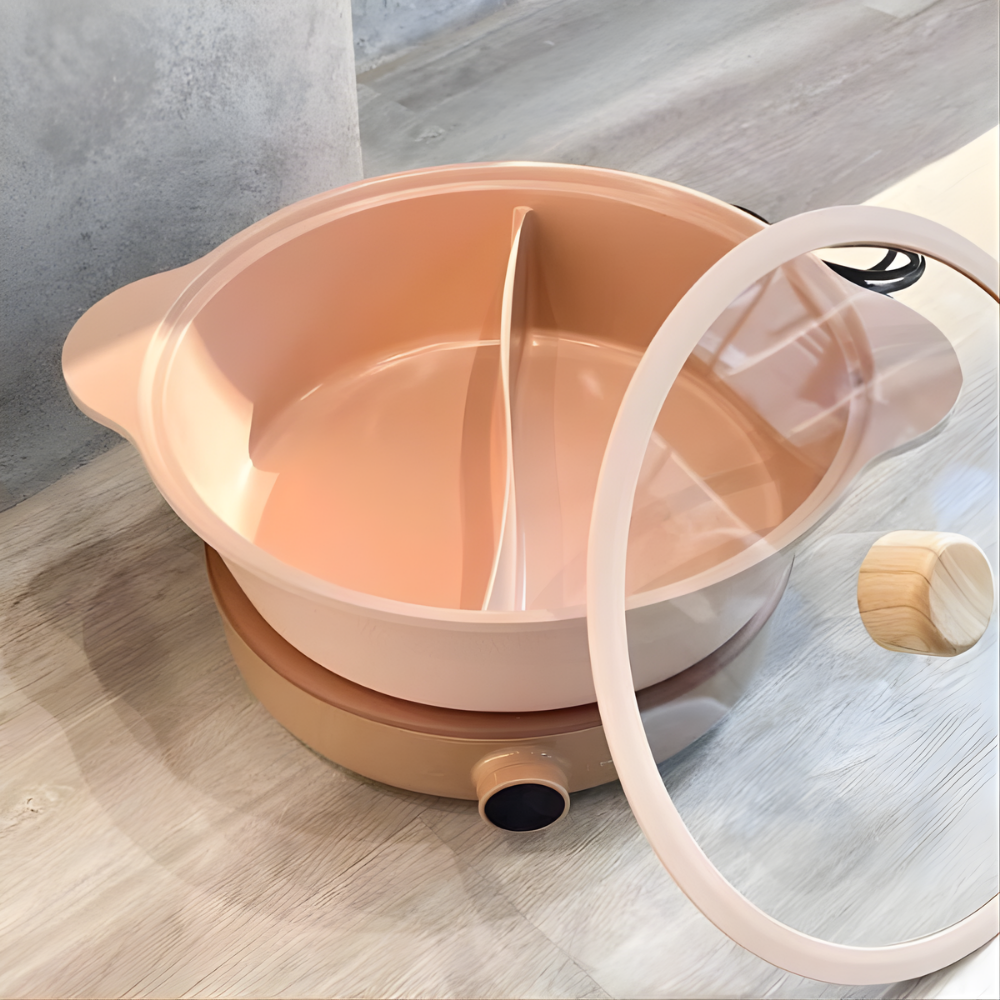 Nồi lẩu 2 ngăn 2Lock - Hình ảnh 5