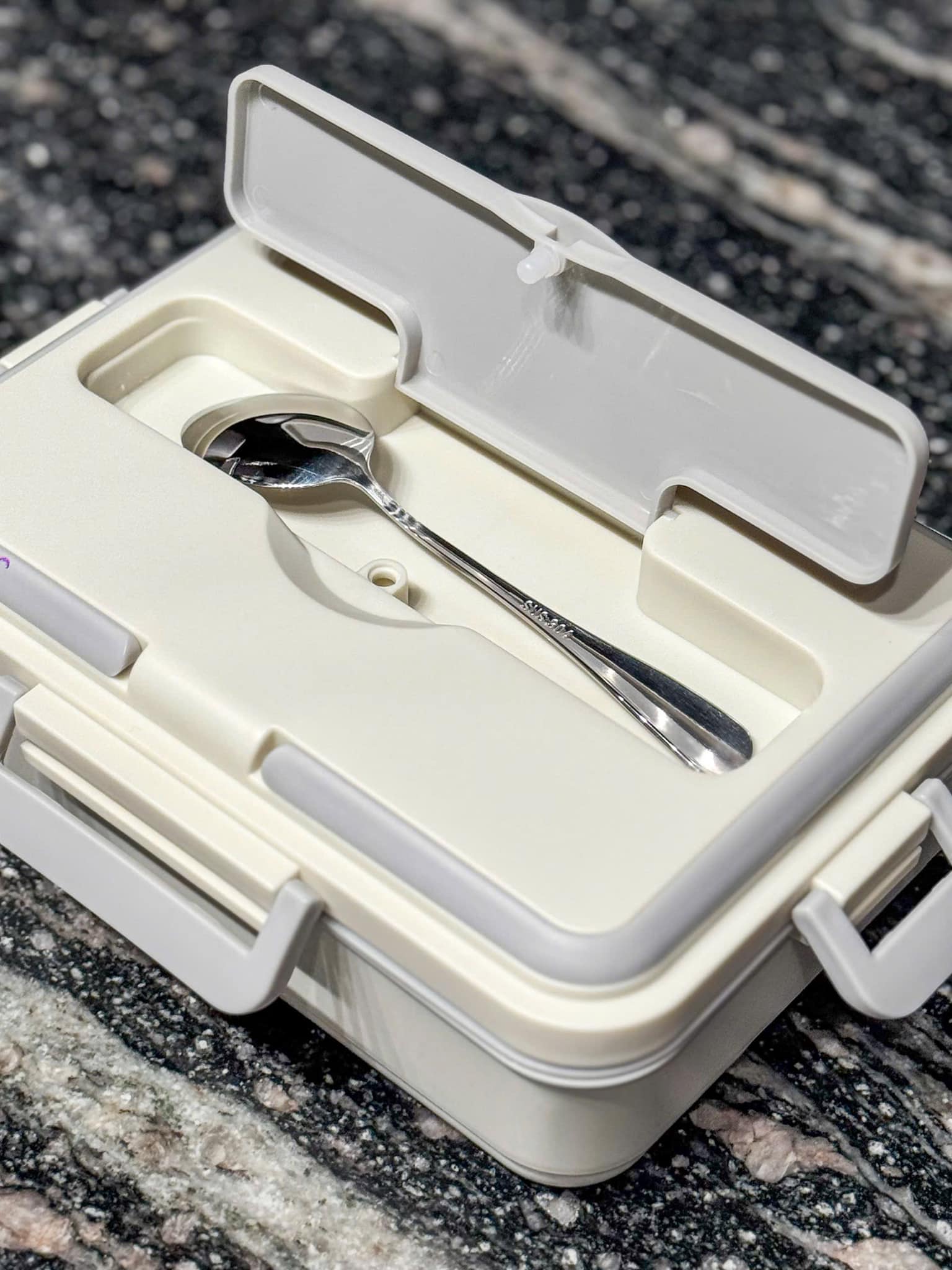 Hộp Cơm Cắm Điện Hàn Quốc 2LOCK 1500ml - Hình ảnh 6