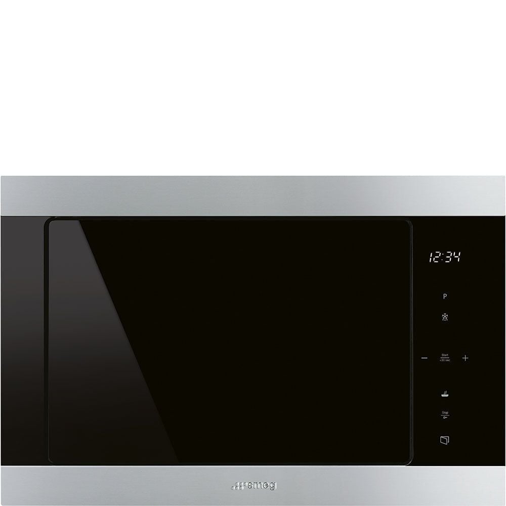 Lò vi sóng kèm nướng âm tủ Smeg Classica, 60cm